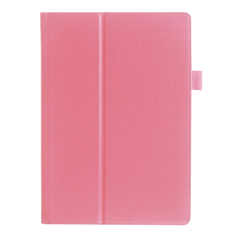 Pink Кожаный защитный чехол-книжка для lenovo Tab 2 A10-70F/L A10-30 X30F/M Tab 3X70 X70F X70M Tab 10 TB-X103F X103F - Цвет: Pink