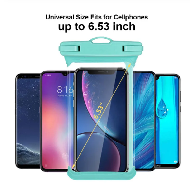 Универсальный Водонепроницаемый Чехол для iPhone X XR XS MAX 8 7 6 5 Swiming Pouch чехлы для телефонов 6," для huawei Xiaomi подводный чехол для телефона