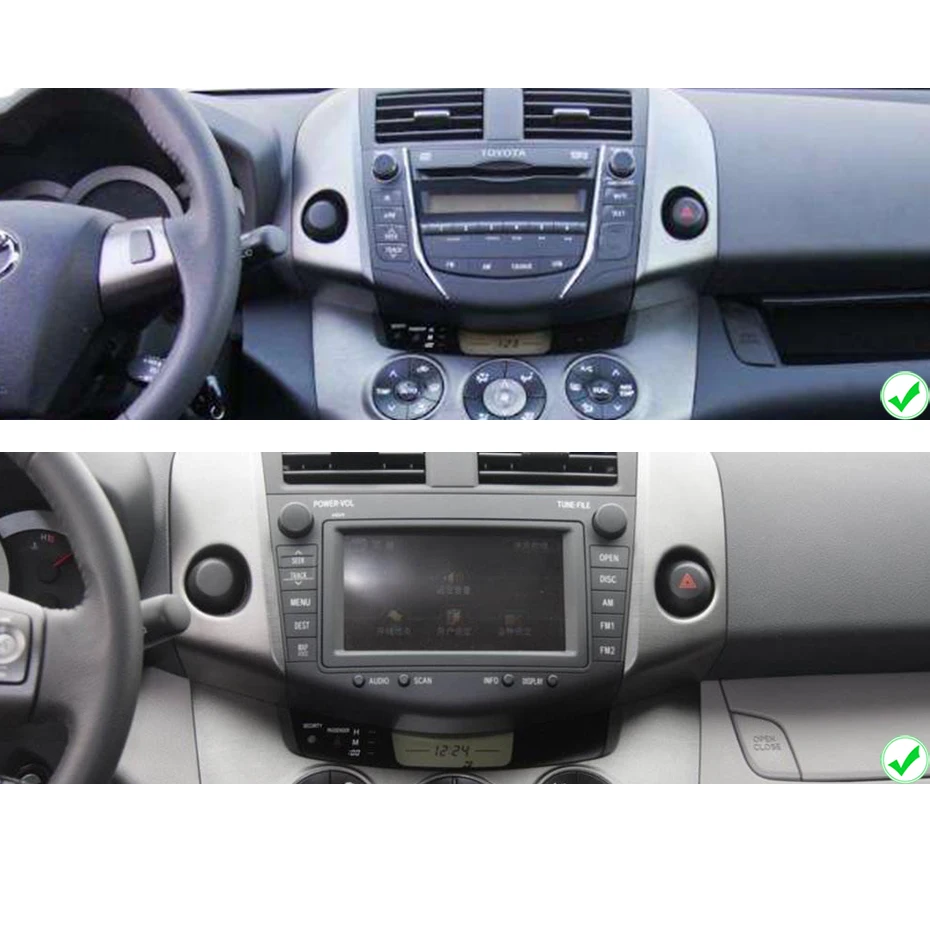 4G 64G ips DSP 2 Din Android 9,0 Автомобильный мультимедийный dvd-плеер gps для Toyota RAV4 Rav 4 2007 2008 2009 2010 2011 Автомобильный Радио FM obd2