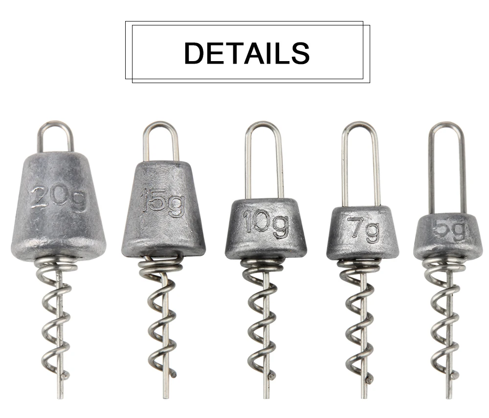 Lead Sinkers Weights  (3)