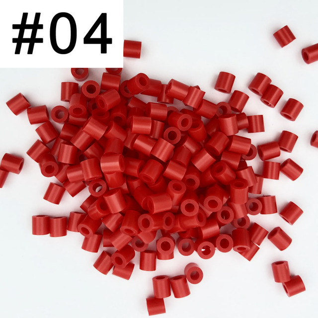 / 1000pcs perler PUPUKOU  fuse beads Pearly Iron Beads for Kids Hama Beads Diy Puzzles High Quality Handmade Gift Toy