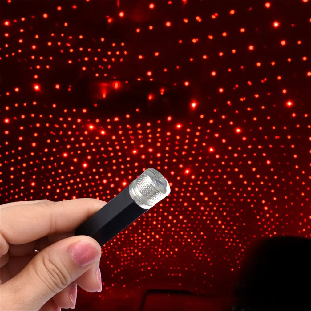 Автомобильный домашний лазер Gypsophila USB звездное небо свет алюминиевый пластик