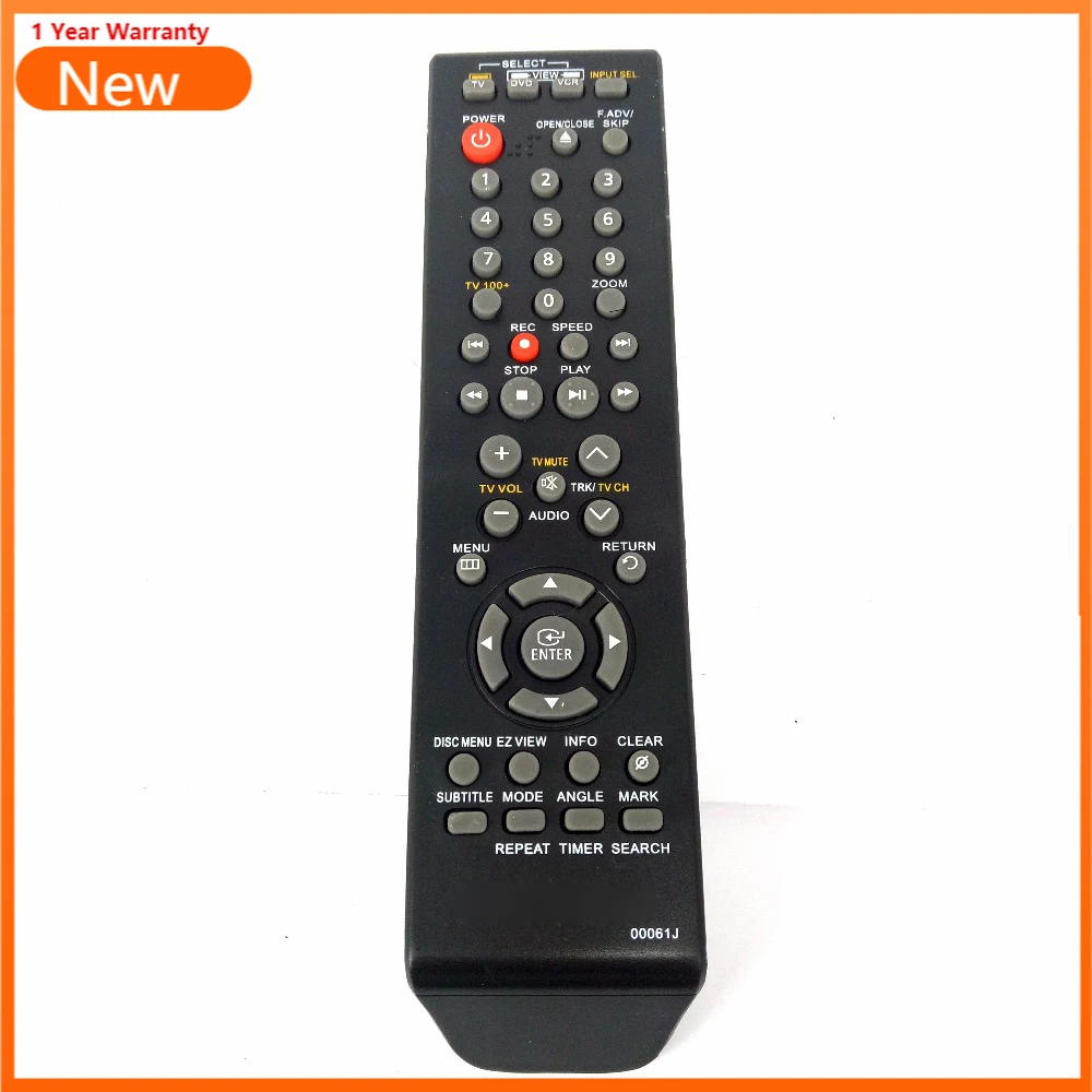 

Новый оригинальный пульт дистанционного управления 00061J для Samsung DVD VCR, комбинированный пульт дистанционного управления