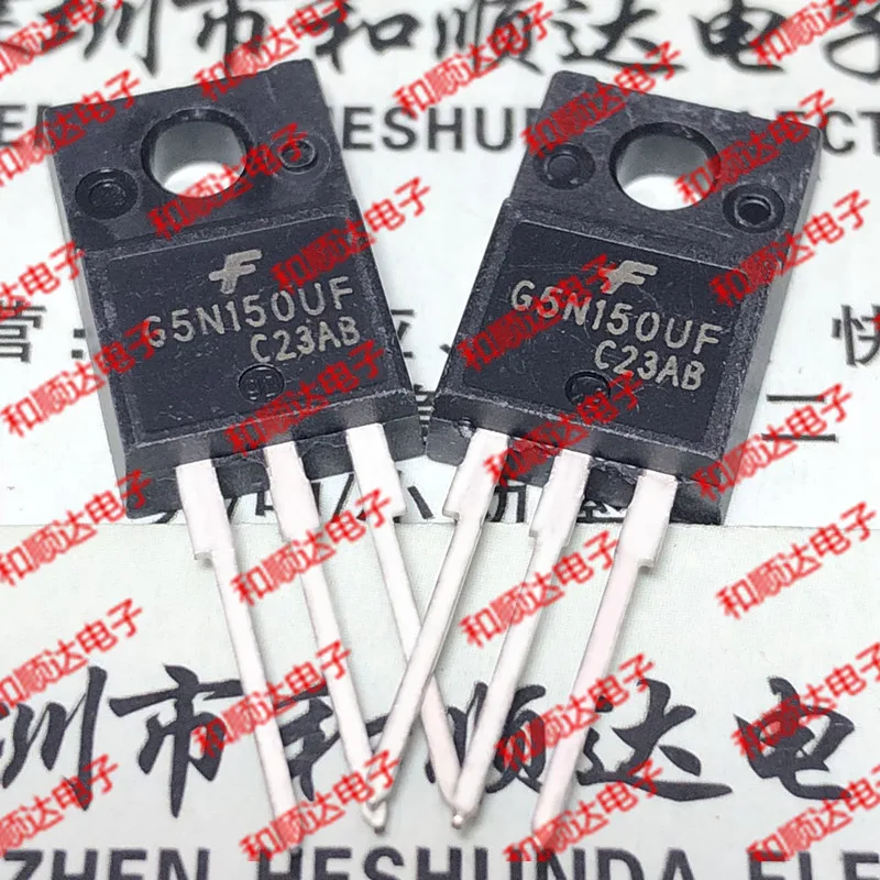 5 шт./лот G5N150UF SGS5N150UF TO-220F 1500V 5A