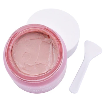 

Washing Face Mud Mask Pink Clay Nourishing Whitening Anti-Wrinkle Pore Cleaner Skin Care WH998