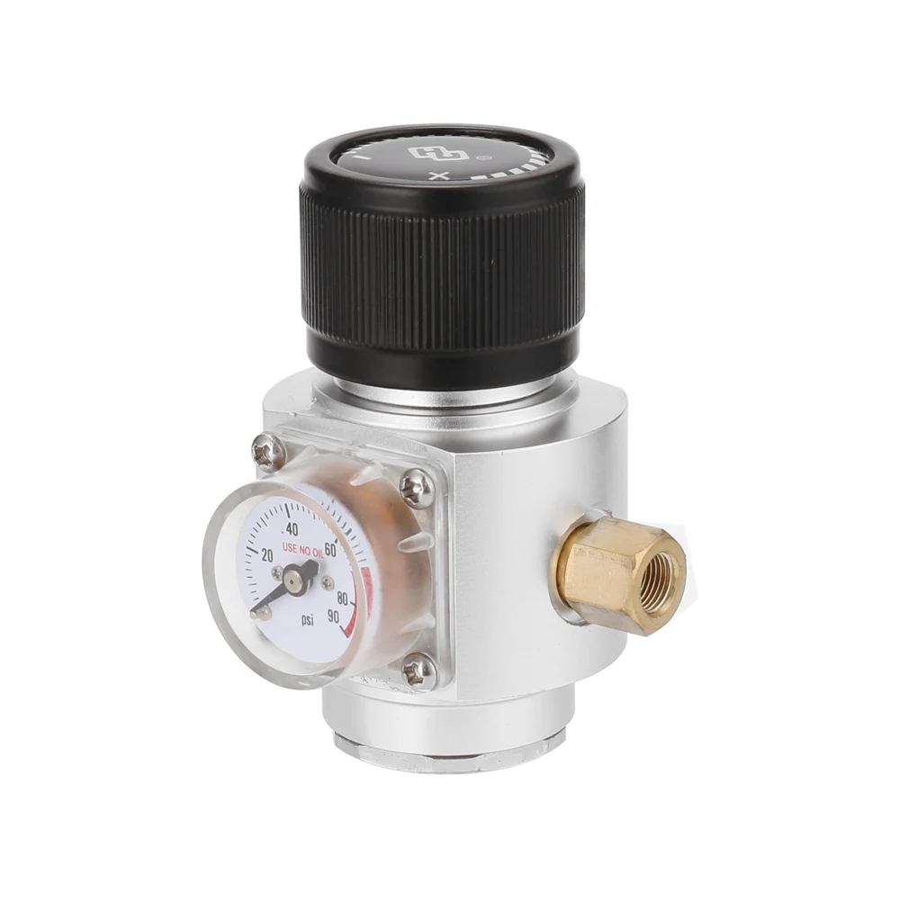 KKMOON Homebrew CO2 мини газовый регулятор 0-30PSI бочонок зарядное устройство с 3/" резьбой для пива бочонок пивоварения