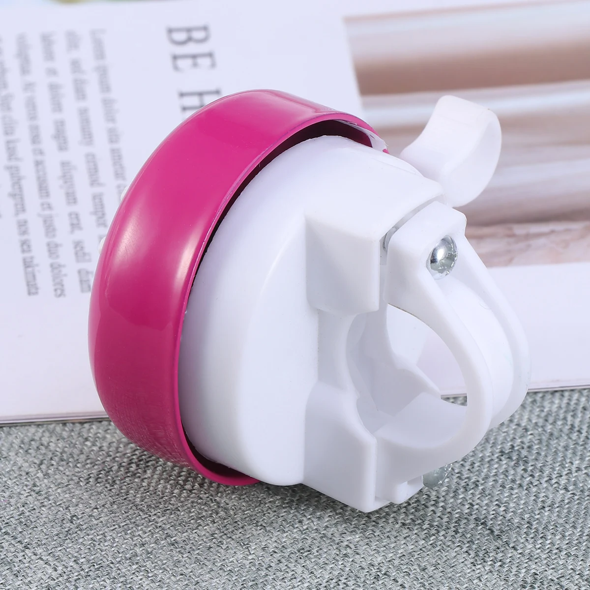 1PC Bike Bell Iron Safe Chrysanthemum Pattern Loud Cute Bike Horn Bicycle Ring Bell for Children