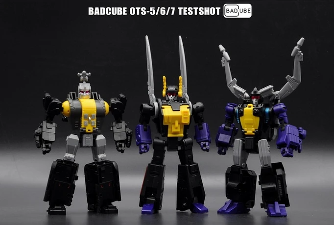 New BadCube Toy Transforming Toys BC OTS-05/06/07 Testshot Insecticons In Stock | Игрушки и хобби