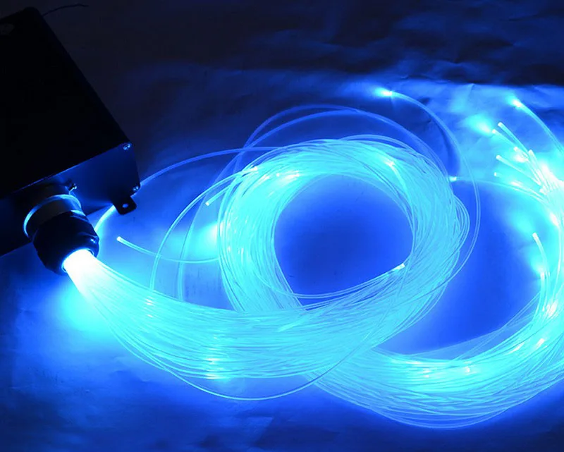 luzes de fibra óptica