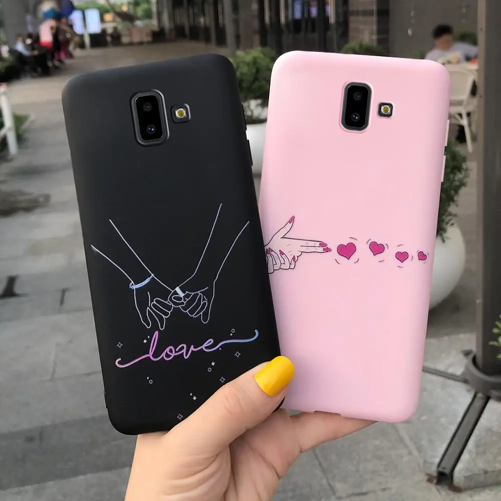 

For Samsung Galaxy J6 2018 Case Silicone J600 J600F Soft Matte sFor Samsung J6 J6Plus Cover sFor Samsung J6 Plus 2018 J610 Coque