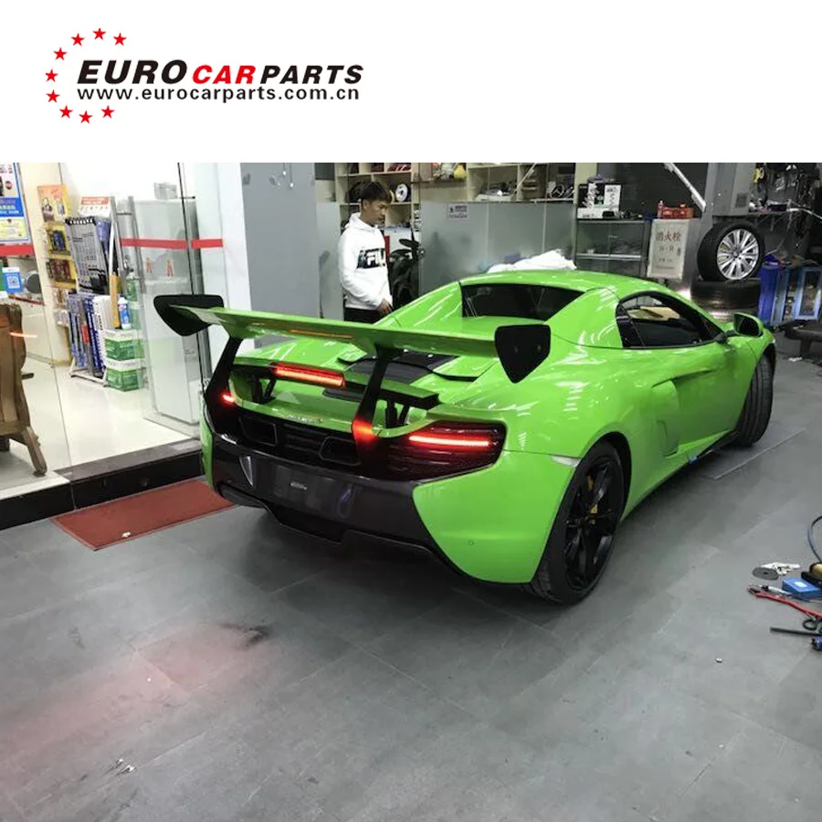 MCL 650s LB Стиль FRP материал заднее крыло задний спойлер Подходит для 2018 2017 2016 2015 650S