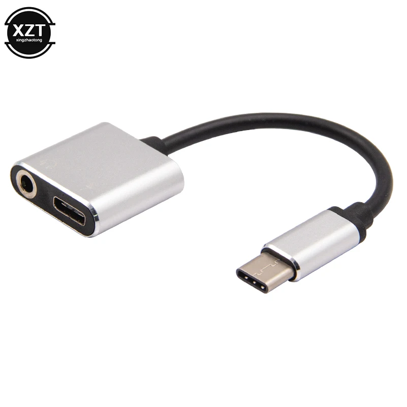 Usb type C адаптер type-C до 3,5 мм разъем для наушников аудио кабель конвертера сплиттер для samsung S8/9 huawei LG Xiaomi мужчин и женщин