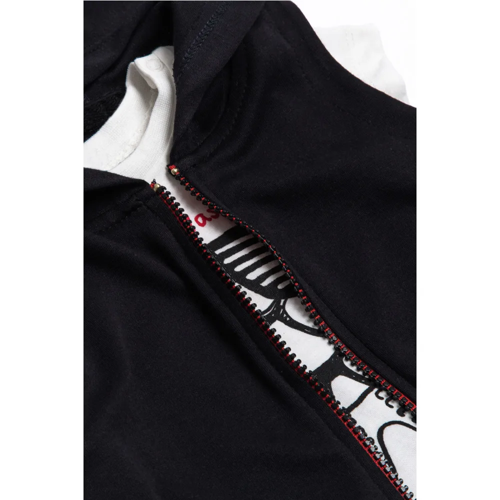 Комплект 3 ка: футболка штаны жилетка + шапочка RBC ML375444 для мальчиков