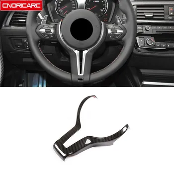 

Carbon Fiber Color Steering Wheel Buttons Frame Decoration Cover Trim For BMW F20 F21 F32 F33 F06 F12 X5 F15 X6 F16 M-Sport