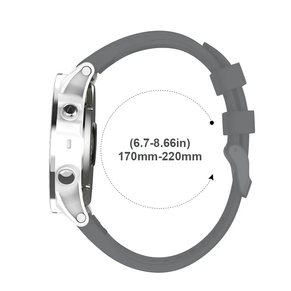 20 мм Ширина мягкий силиконовый быстросъемный ремешок для Garmin Fenix 5S полосы легко подходят браслет для Garmin Fenix 6 S/6 S Pro/5S Plus