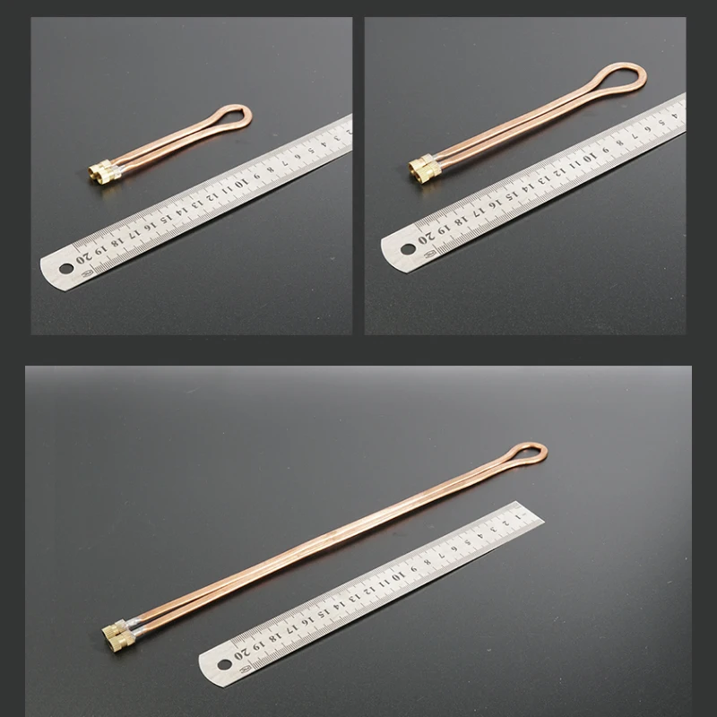 Notebook Water Cooling Grupo Flat Loop Tube Faça Você Mesmo Modificado Joint Copper Tube Macio e Fácil de Dobre Manual 4*3 - Imagem 2