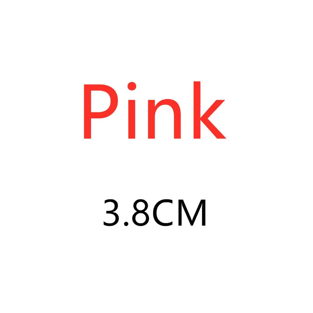 Pink 3.8CM Черный, белый, красный ремень, женский, мужской, высокое качество, ремень из натуральной кожи - Цвет: Pink 3.8CM