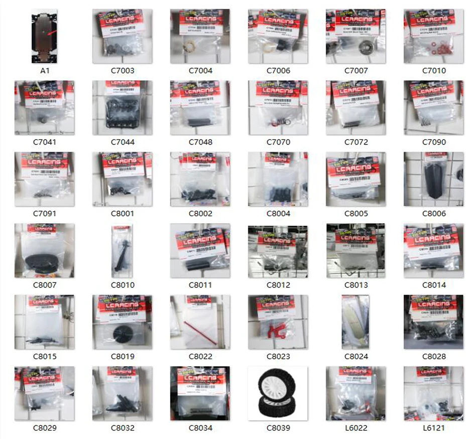 Lc Racing Ptg-2 Rc Car Spare Parts Car 