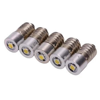 

E10 P13.5S BA9 0.5W LED For Focus Flashlight Replacement Bulb Torches Work Light Lamp DC3V 4.5v 6V 7.5v 9v 12v Cold