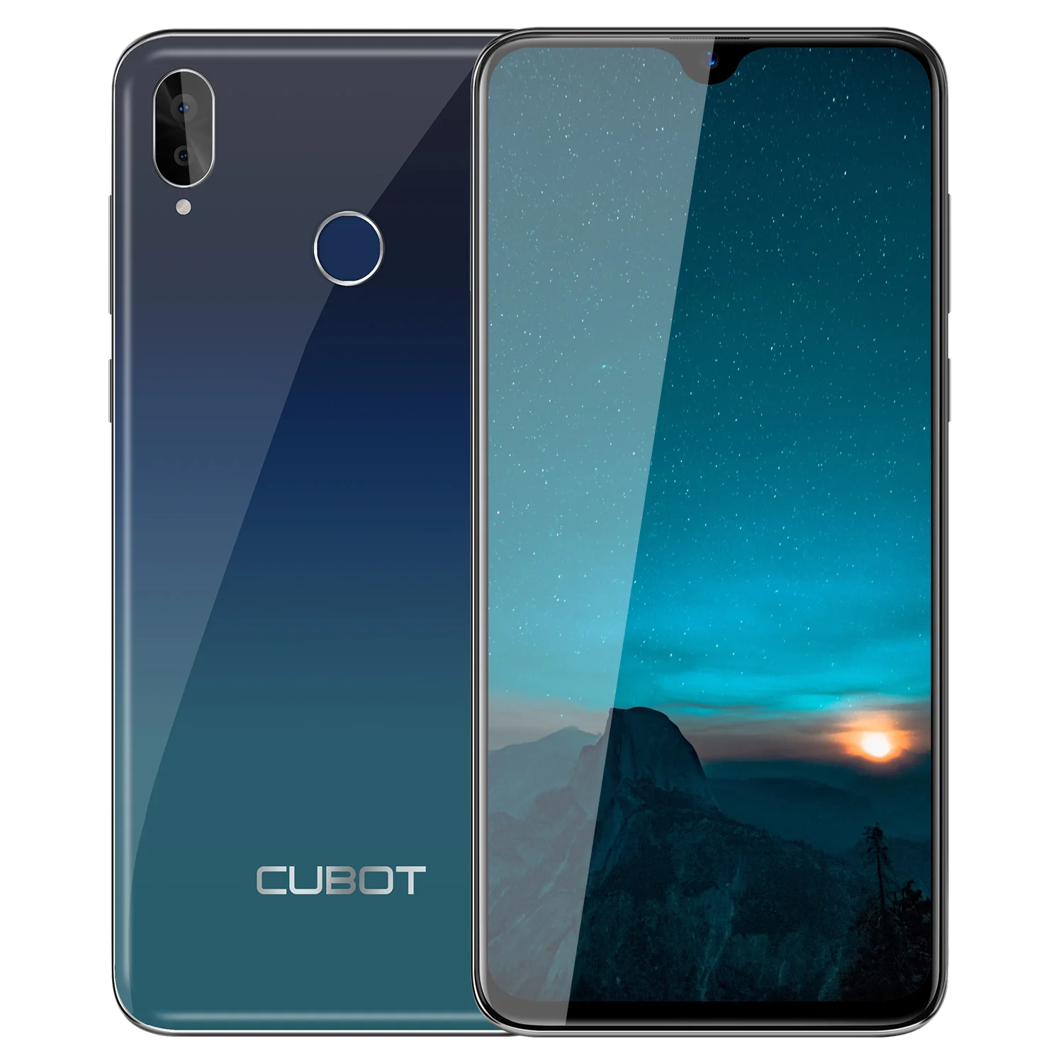Twilight Смартфон Cubot R15 Pro, 3 ГБ+ 32 Гб ПЗУ, Android 9,0, четыре ядра, 6,26 дюймов, капля воды, 13 МП, 3000 мАч, отпечаток пальца, распознавание лица, мобильный телефон - Цвет: Twilight