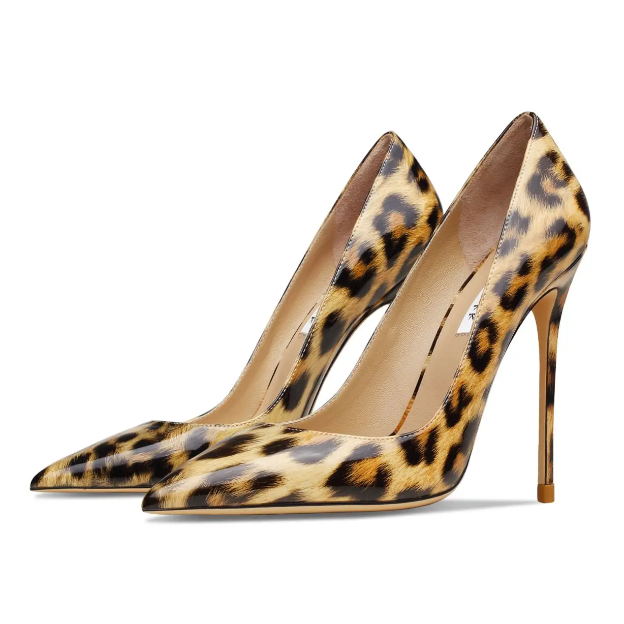 Leopard Shoes Pumps Heel Shoes Pumps Leopard Leather Leopard