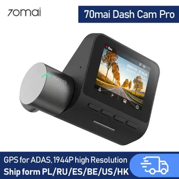 

70mai Dash Cam pro Car DVR 1944P Super Clear, Optional GPS Module for ADAS, Parking Monitor, 140 FOV, Night Vision