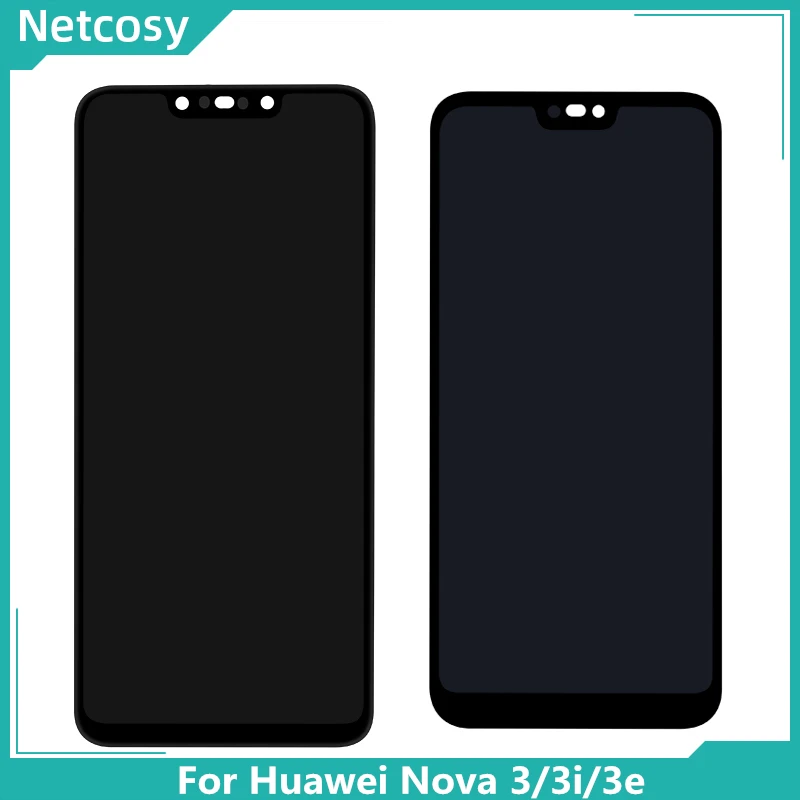 ЖК дисплей с сенсорным экраном для Huawei Nova 3 панелью LX1 LX9 3i INE LX2 L21 3e ANE LX3 L23 экран в