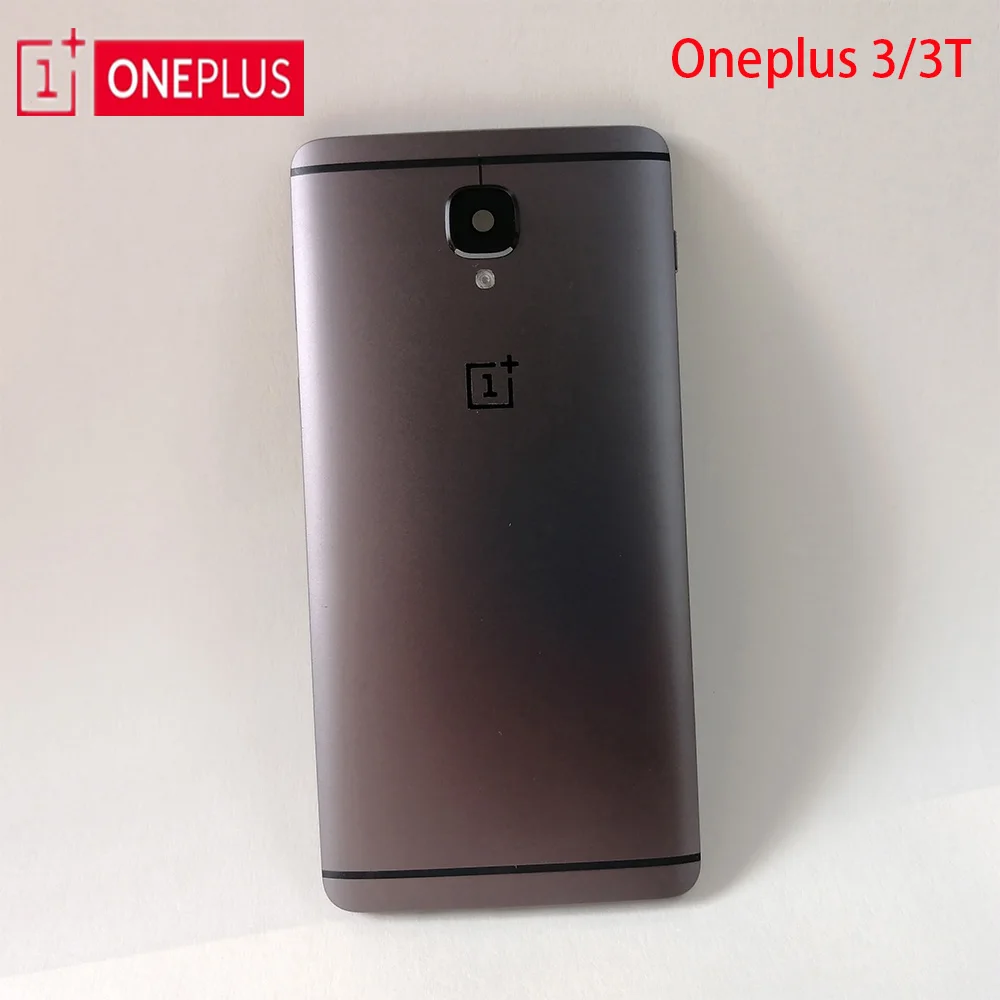 100% Оригинальный ONEPLUS 3 3T металлический чехол на заднюю крышку запасная задняя