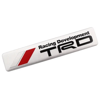 

1 PCS Auto Car Styling 3D Racing Development TRD Sticker Emblem Decal for Toyota Car Tail Fender Exterior Body Decoration