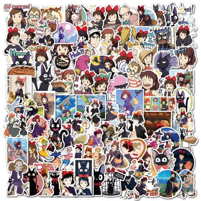 100pcs Anime Stickers Demon Slayer Hunter X Graffiti DIY Luggage Laptop Skateboard Phone Decal Sticker Toys 100pcs