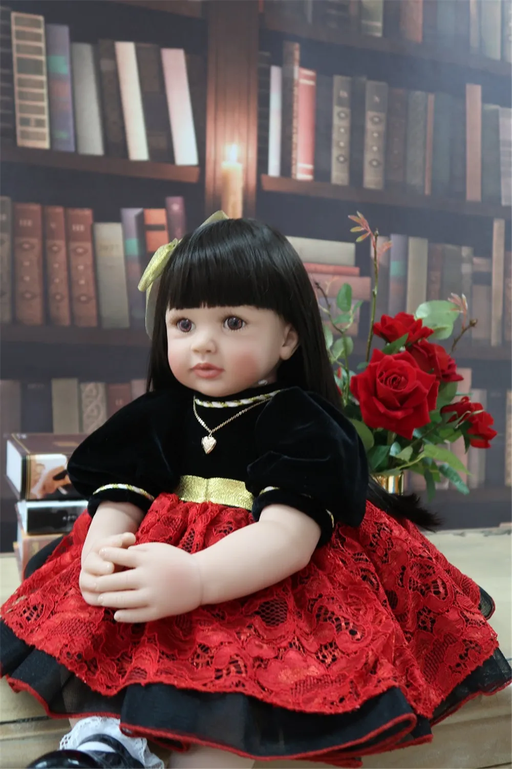 Эксклюзивные DollMai куклы reborn baby 2" Виниловые силиконовые куклы reborn babies bonecas элегантная принцесса кукла playmate Подарочные игрушки