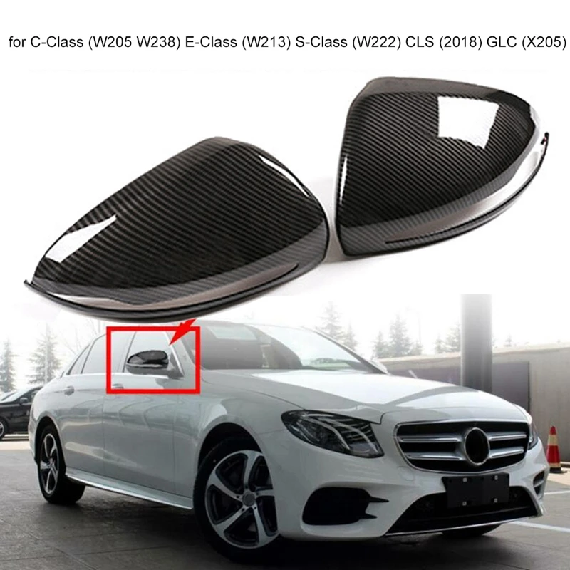 1 пара зеркал заднего вида для Mercedes-Benz: c-класс(W205 W238) e-класс(W213) s-класс(W222) CLS() GLC(X205