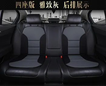 

Linen Fabric Car Seat Cover Four Seasons Front Rear Flax Cushion Breathable Protector Mat Pad Auto accessories Universal