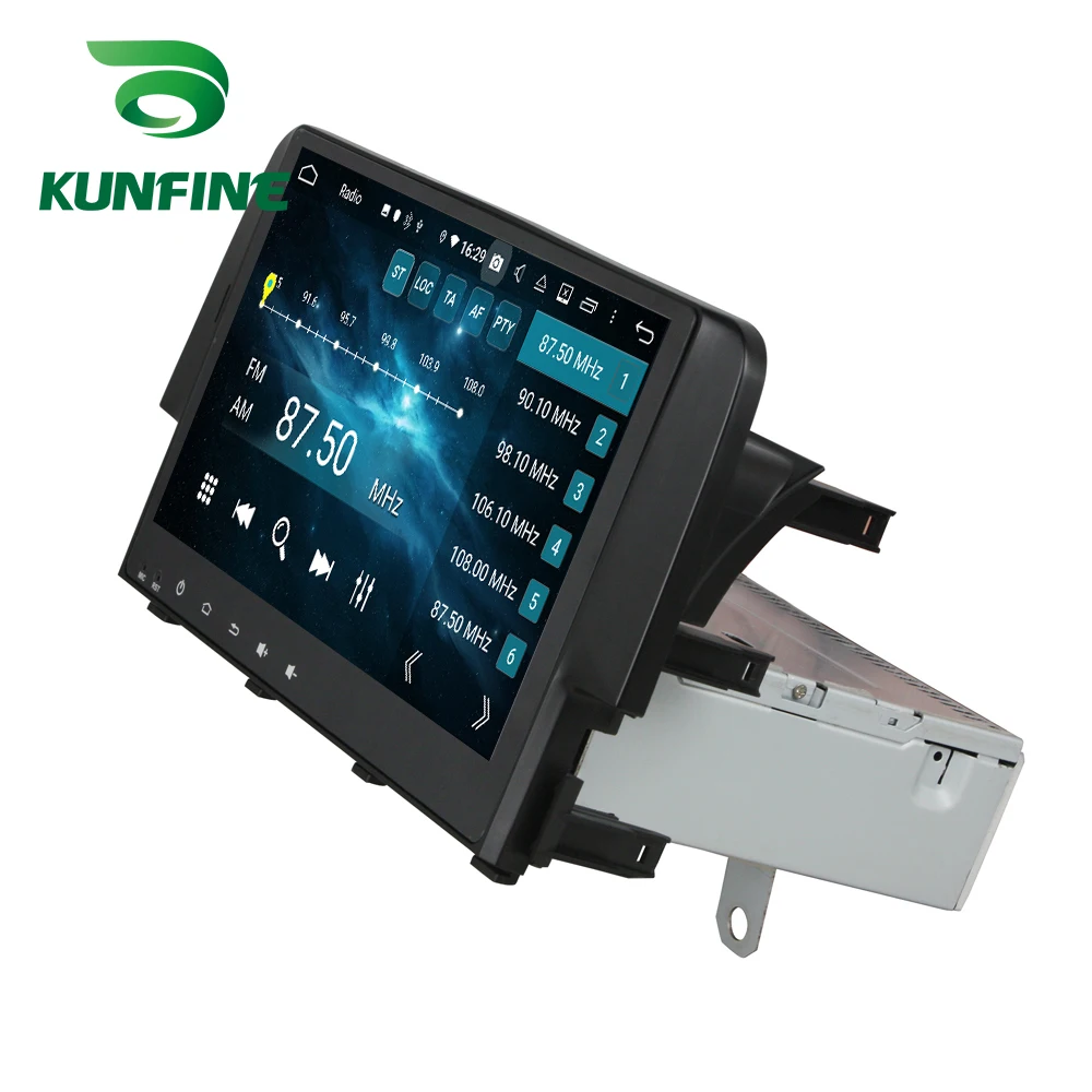 Top Android 9.0 Octa Core 4GB RAM 64GB Rom Car DVD GPS Multimedia Player Car Stereo Deckless for HONDA CIVIC 2016 Radio Headunit 2
