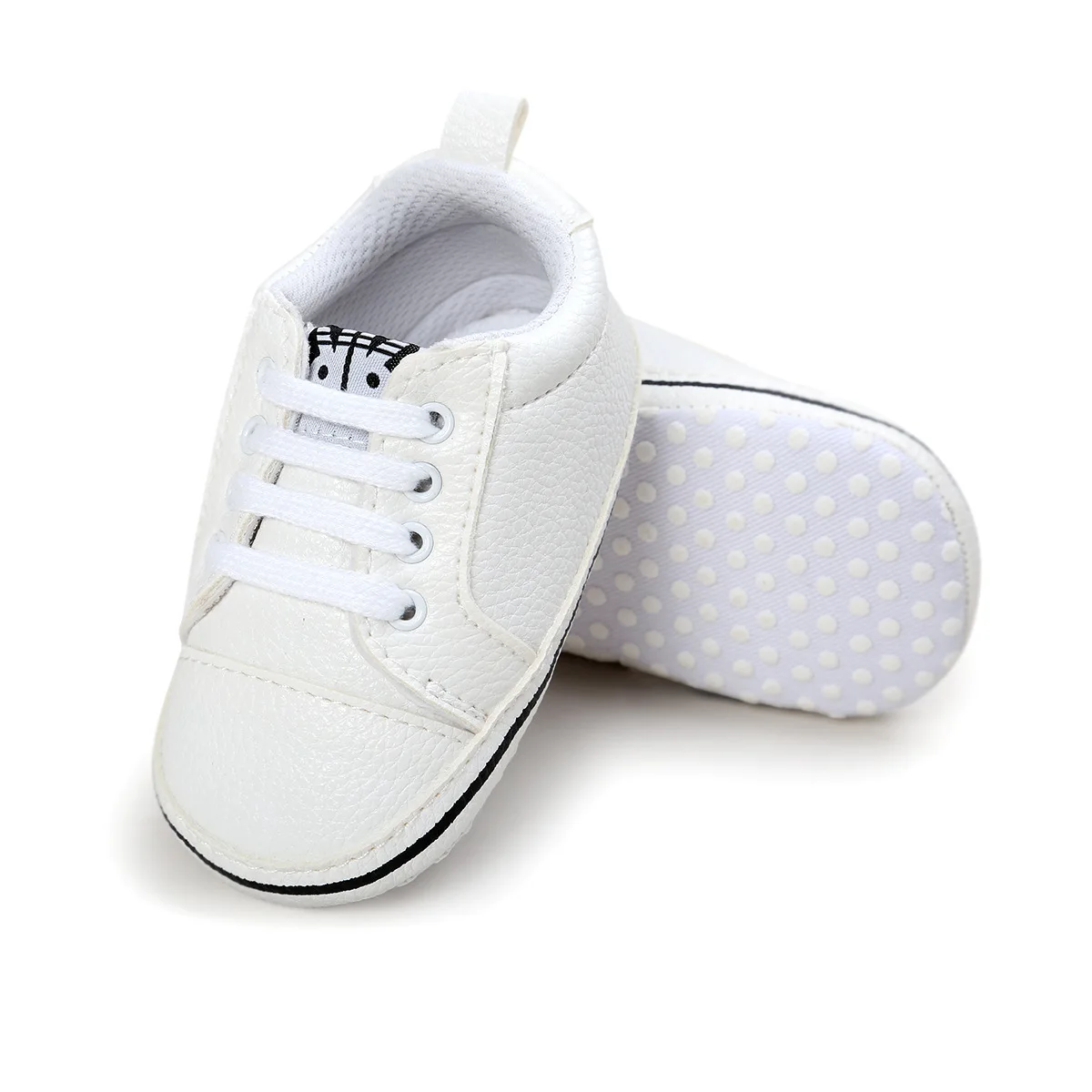 

Spring And Autumn Men And Women Baby Toddler Shoes Anti-slip Soft-Sole Casual Small Shoes Baptism a Year of Age Doll Shoes Baby