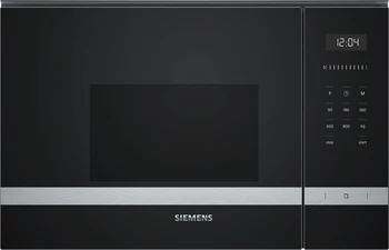 

Siemens BF525LMS0 microwave integrated single microwave 20 L 800 W Black, Stainless steel