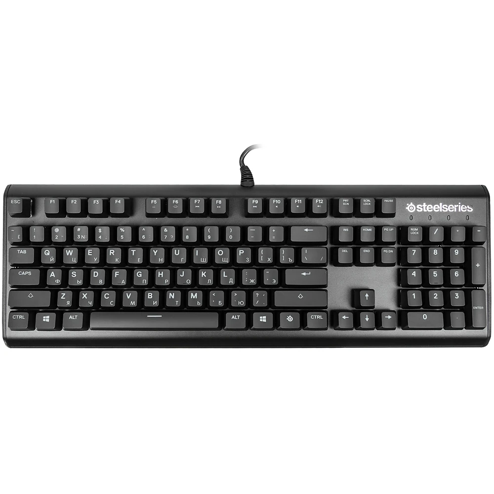 Клавиатура Steelseries Apex M750- RU Layout механическая черный USB for gamer LED