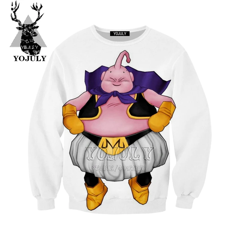 YOJULY Dragon Ball magicer/Детская толстовка в европейском стиле с 3D рисунком из аниме детская одежда для мальчиков и девочек-подростков Топы с длинными рукавами, SW102