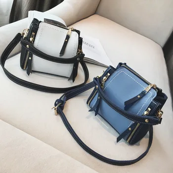 

2020 new ladies shoulder bag portable female bag mini bucket bag shoulder diagonal small bag