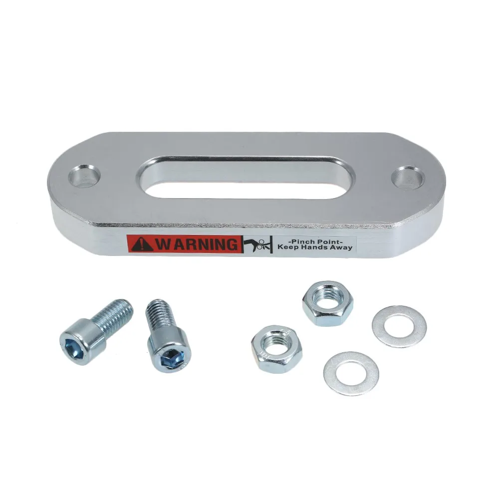 1 шт. Серебряный Hawse Fairlead для внедорожных буксировочных канатов автомобильные