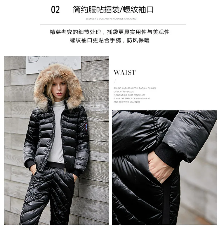 Зимний стильный яркий комплект хлопковое пальто AliExpress EBay