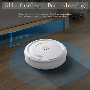 

3 in 1 Self Navigated Smart Robot Automatic Sweeper Sensor Edge Wet Mop Automatic Dry Wet Sweeping