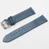 Onthelevel 18 19 20mm Leather Skin Watch Strap 22mm 24mm Soft Black Blue Brown Watchband With Quick Release Bar Wristband #E ► Photo 3/6