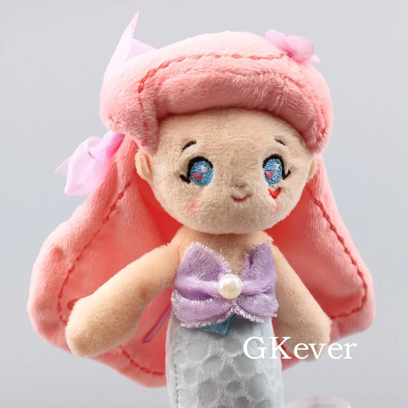 23 см розовый русалка плюшевые игрушки Kawaii брелок Подвеска Аниме Русалка Принцесса плюшевые игрушки кукла Peluche для женщин подарок для детей