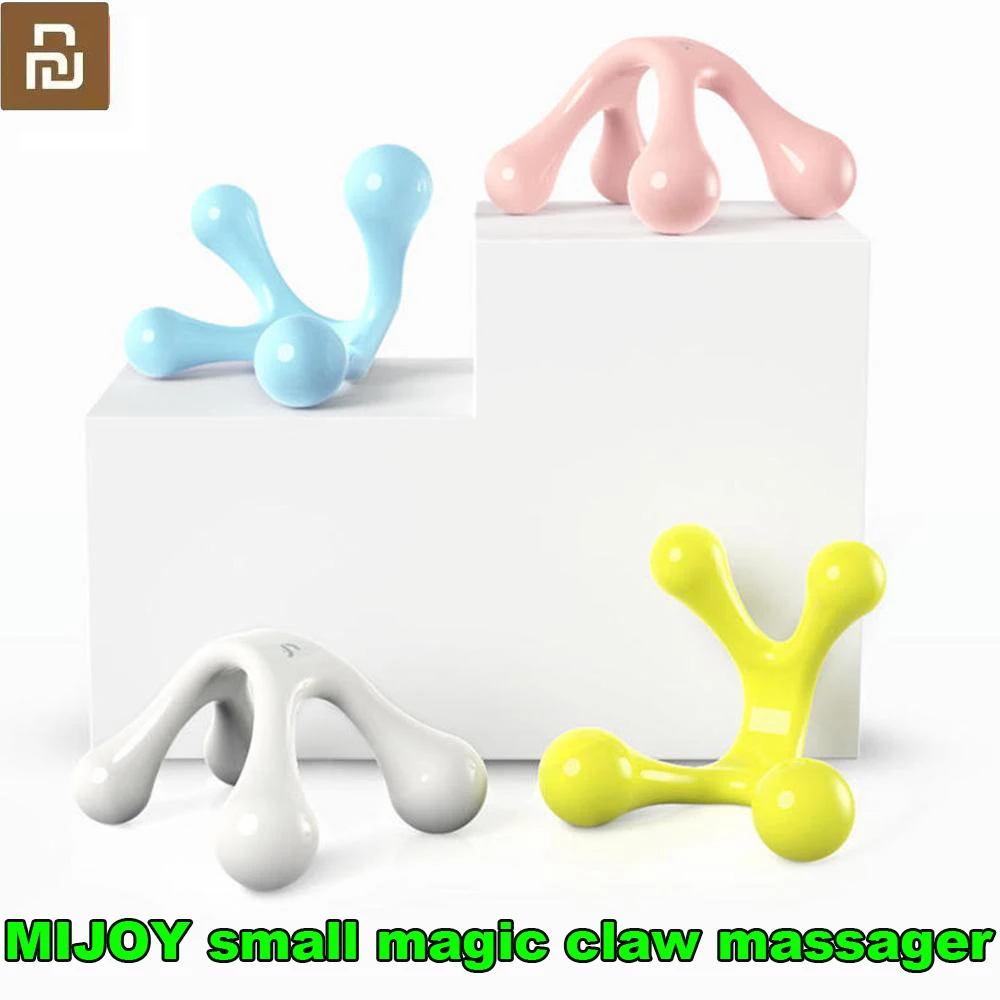 Youpin Le Fan Small Claw Handheld Massager Mini Release fatigue Massage Light Easy Blood Circulation | Электроника