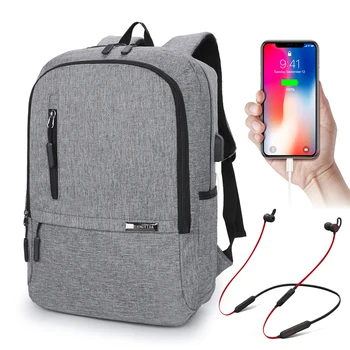 

School Backpacks for Boys Teenagers Men Laptop Bagpack Notebook 15.6 Inch Male USB Charging Bags Pack Waterproof Travel Business