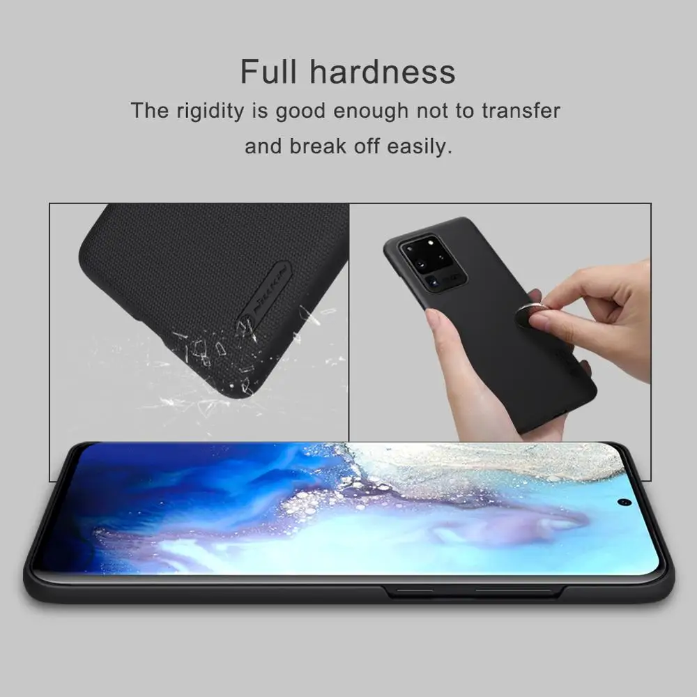 Чехол для Samsung Galaxy S20 Ultra S10 S9 S8 Plus чехол Nillkin Матовый Жесткий накладка из