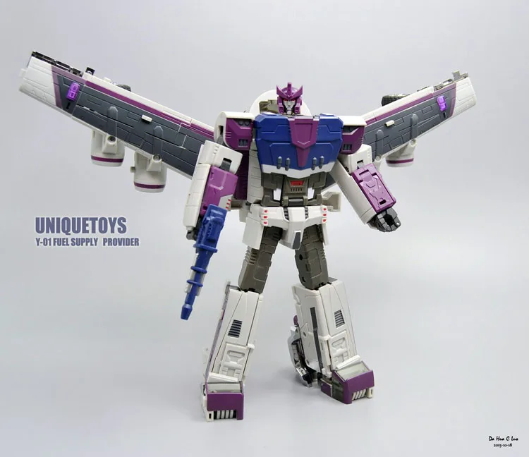 Уникальные игрушки UT Y-01 Y01 трансформация октановый тройной Changers G1 поставщик топлива фигурка робота игрушки