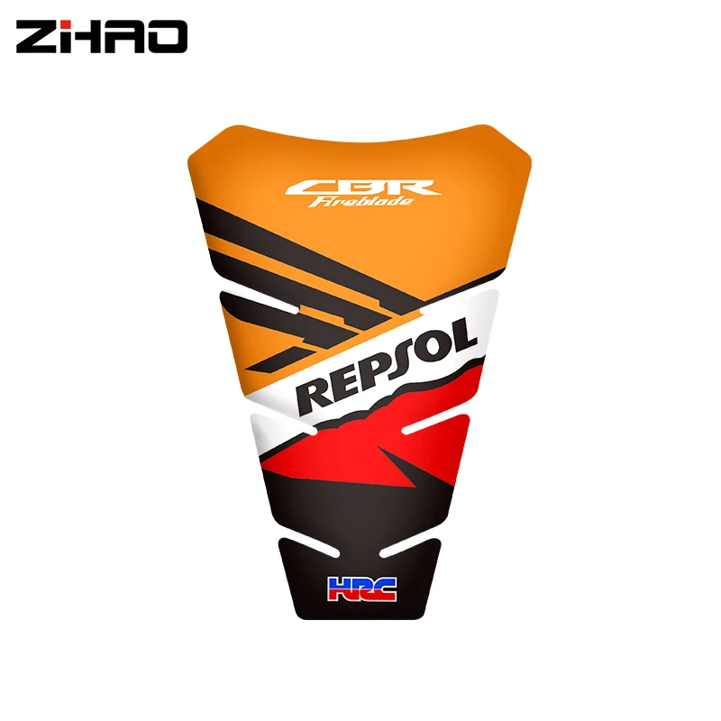 CBR RVF VFR CBR 250 400 500 600 1000 1100 CBR 1000 RR 가스 오일 연료 탱크 패드 보호대 자동차 스티커 용 3D 오토바이 데칼