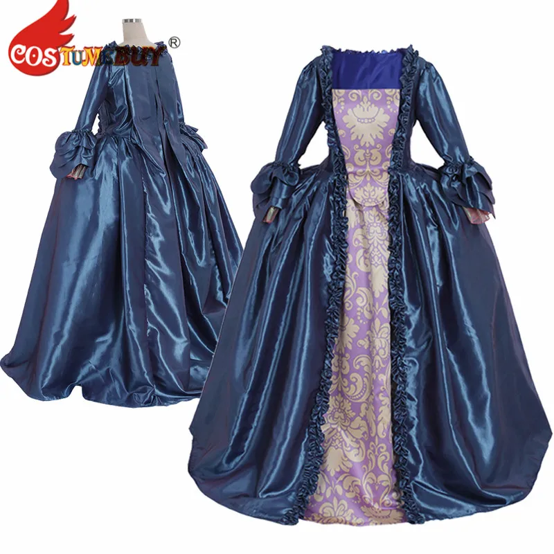 Costumebuy викторианская Мария Антуанетта рококосовое платье 18th антоинетт барокко
